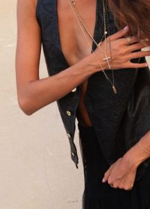 NASZYJNIK / CROIX XL/BLUE NUIT /LSONGE